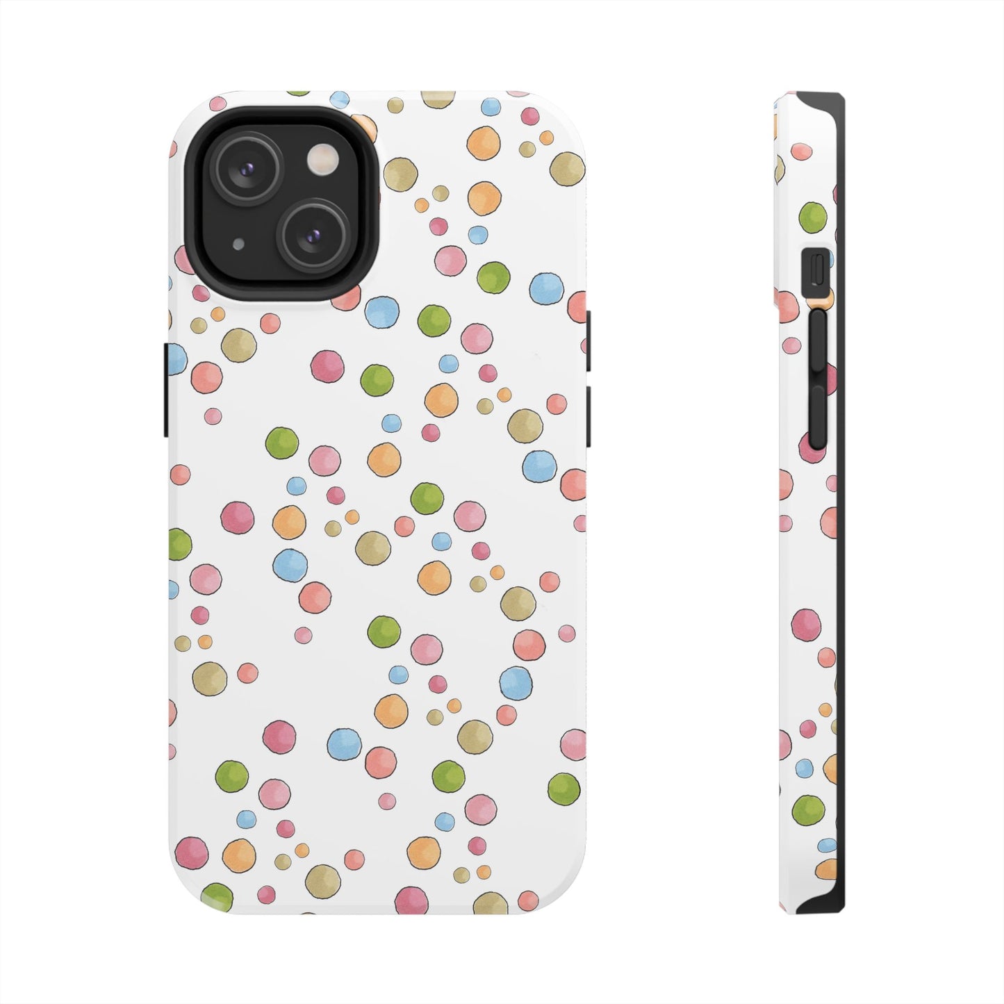 Clown Dots White Phone Case