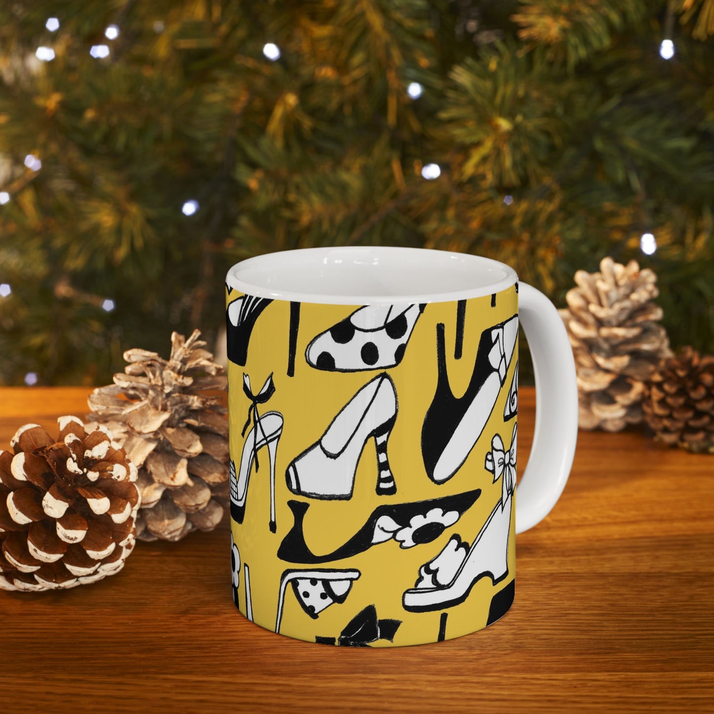 A Few Shoes Yellow Cup