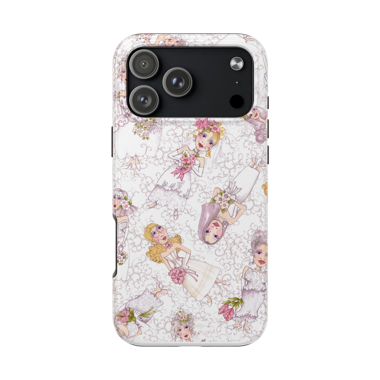 Bridal Scroll Phone Case