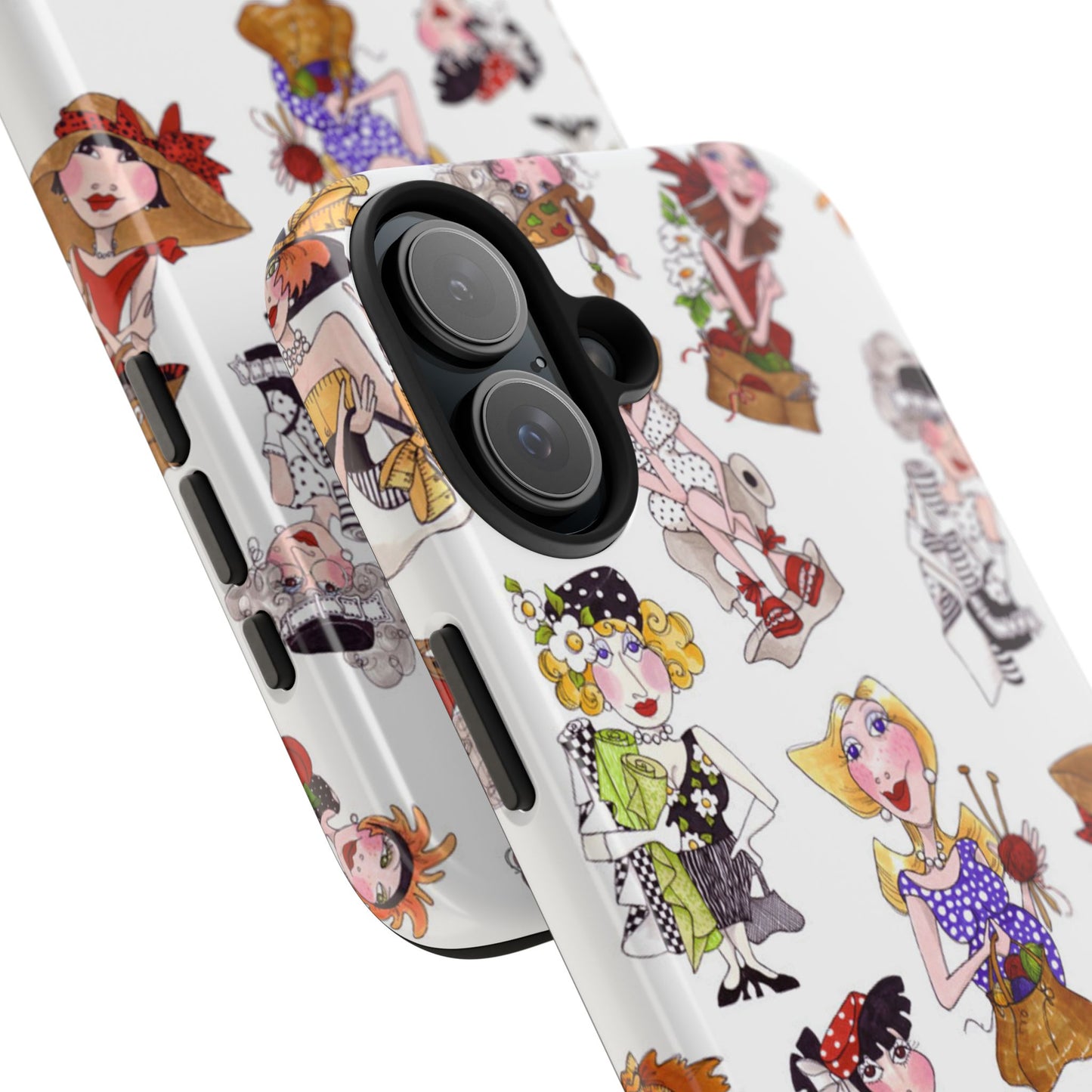 Creative Toss White Phone Case