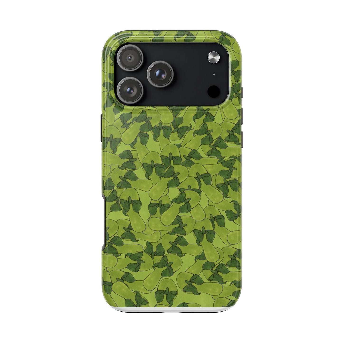 Green Flip Flops Phone Case