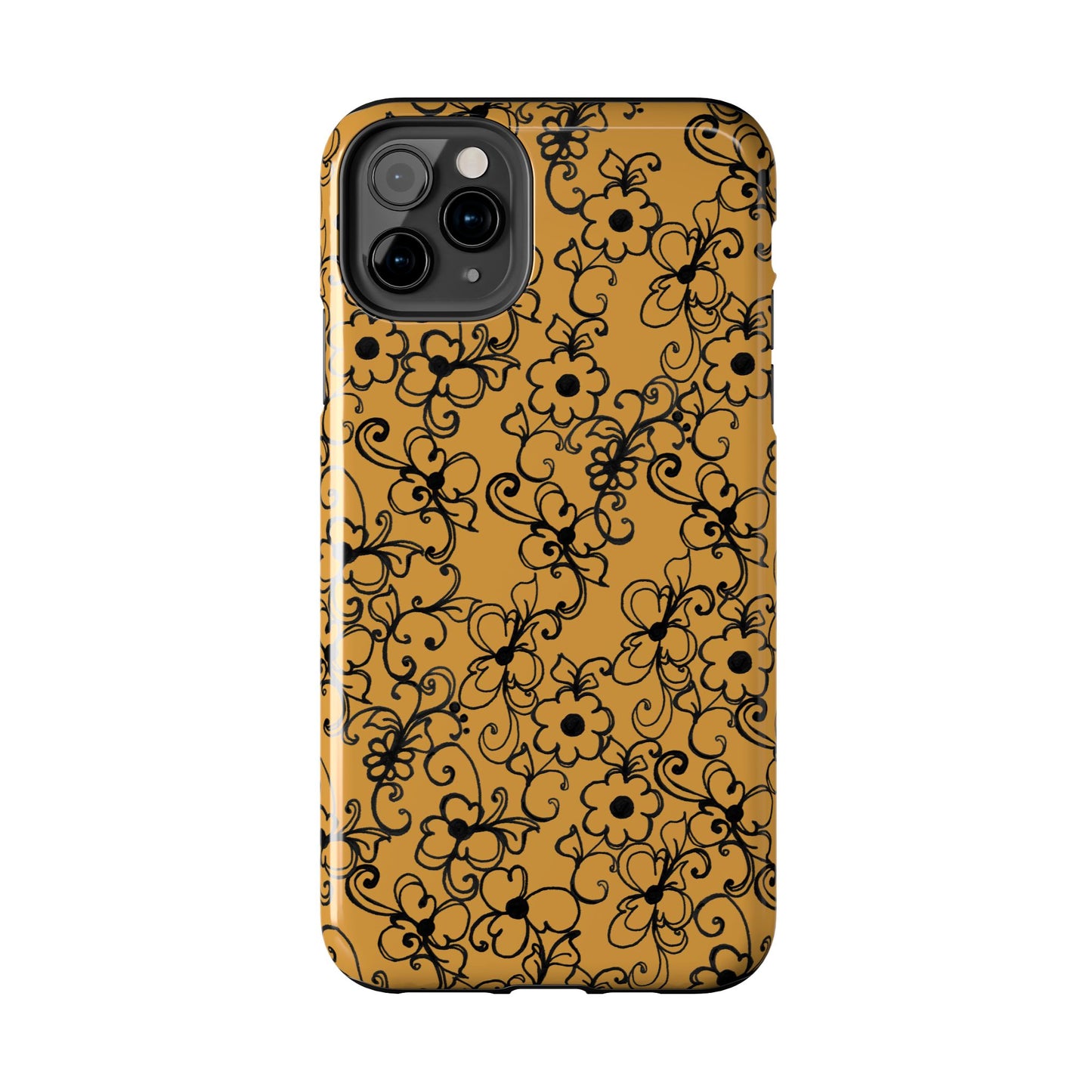 Daisy Jungle Yellow Phone Case