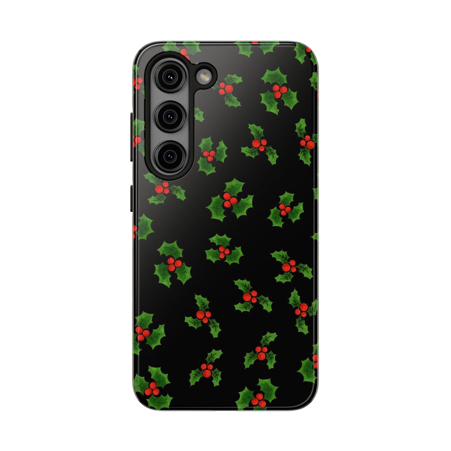 Lotsa Holly Black Phone Case
