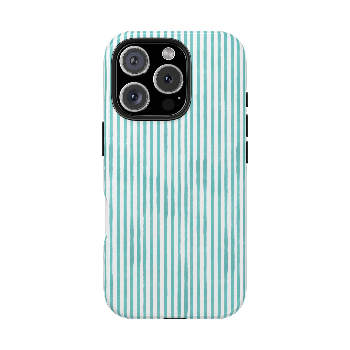 Lazy Stripe Turquoise Phone Case