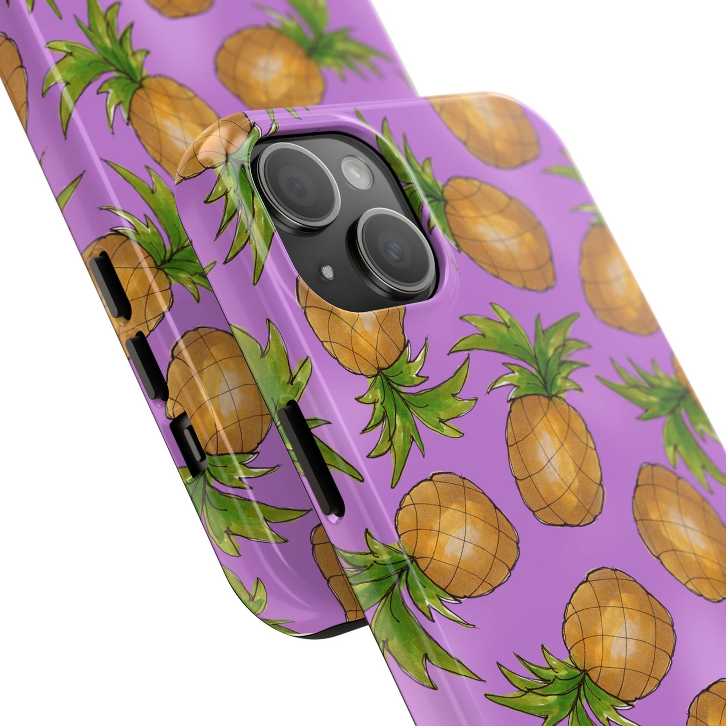 Pineapple Toss Lilac Phone Case