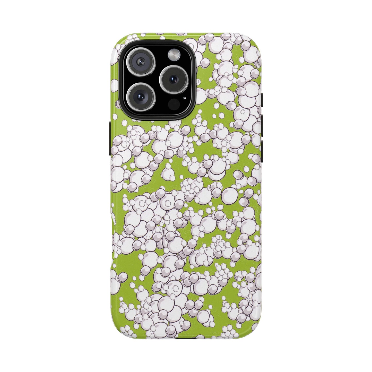 Bubble Dots Green Phone Case