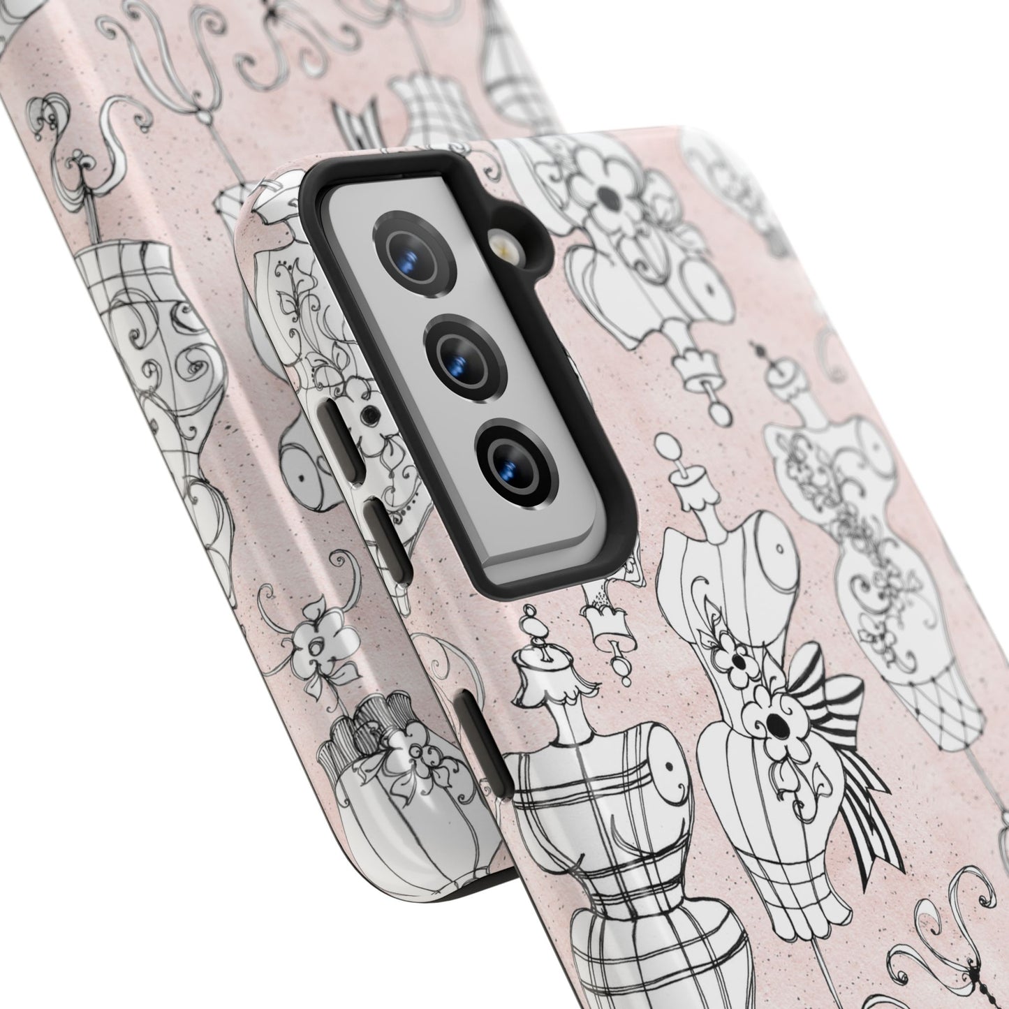 Mannequineque Silver Phone Case