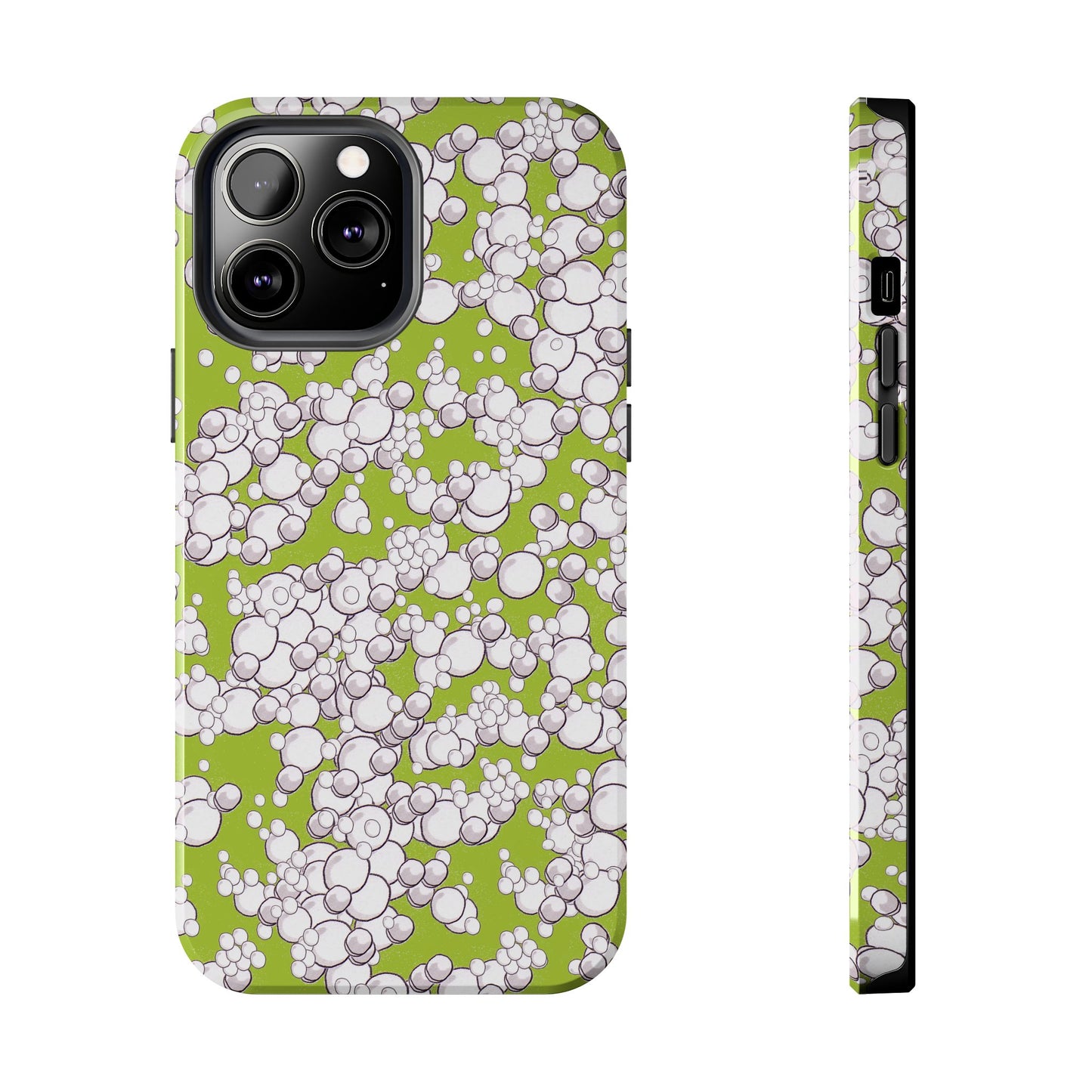 Bubble Dots Green Phone Case