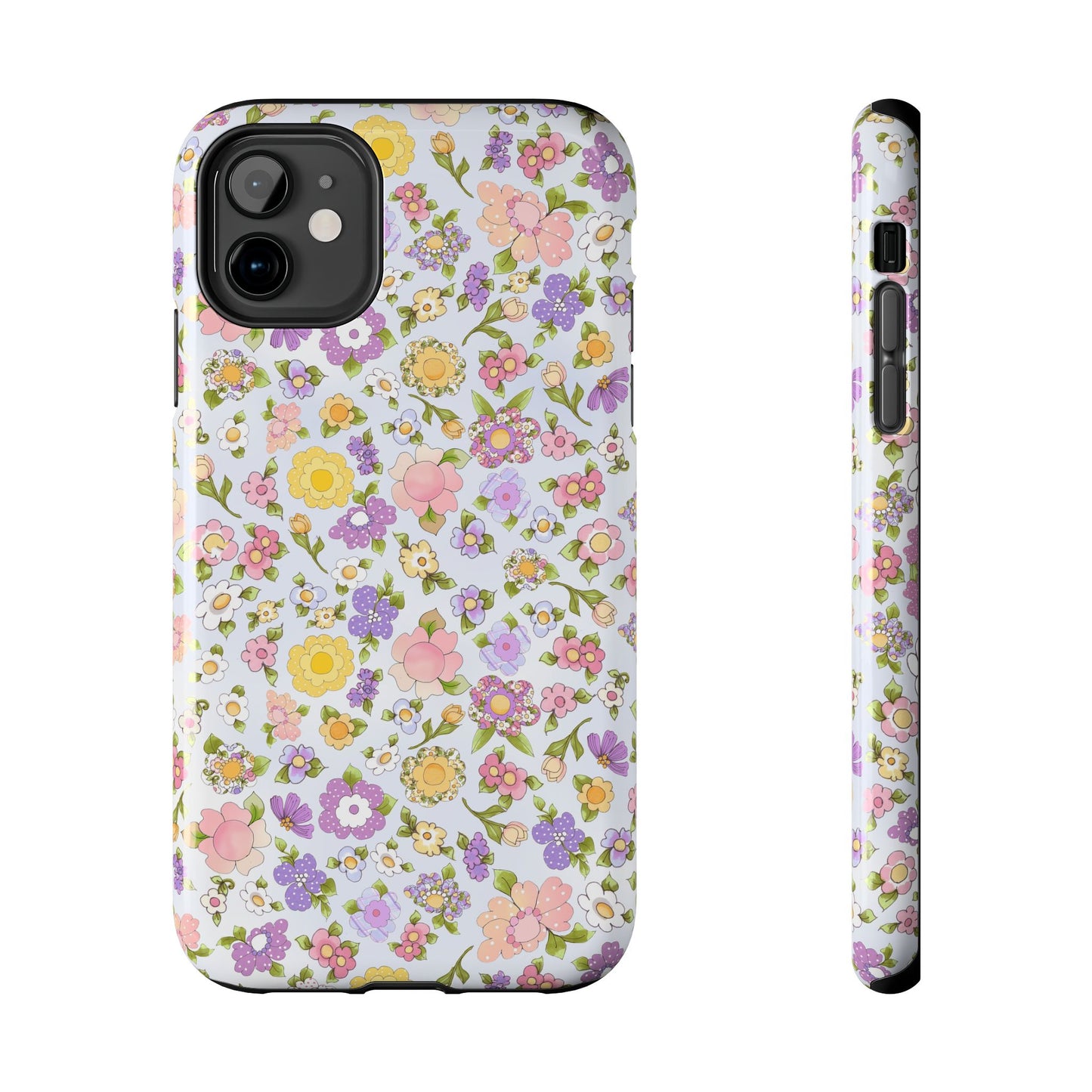 Flowery Blue Sky Phone Case