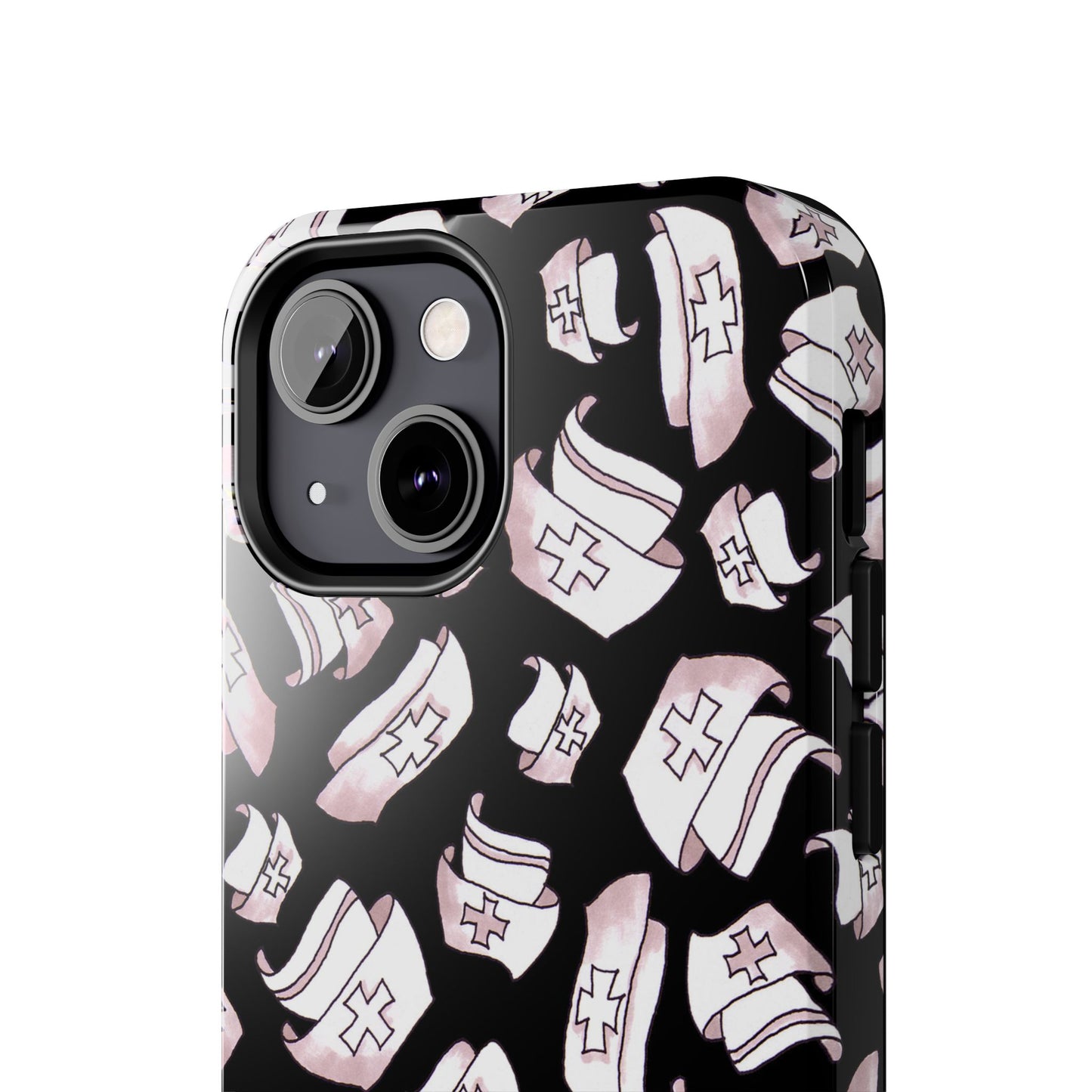 Happy Hats Black Phone Case