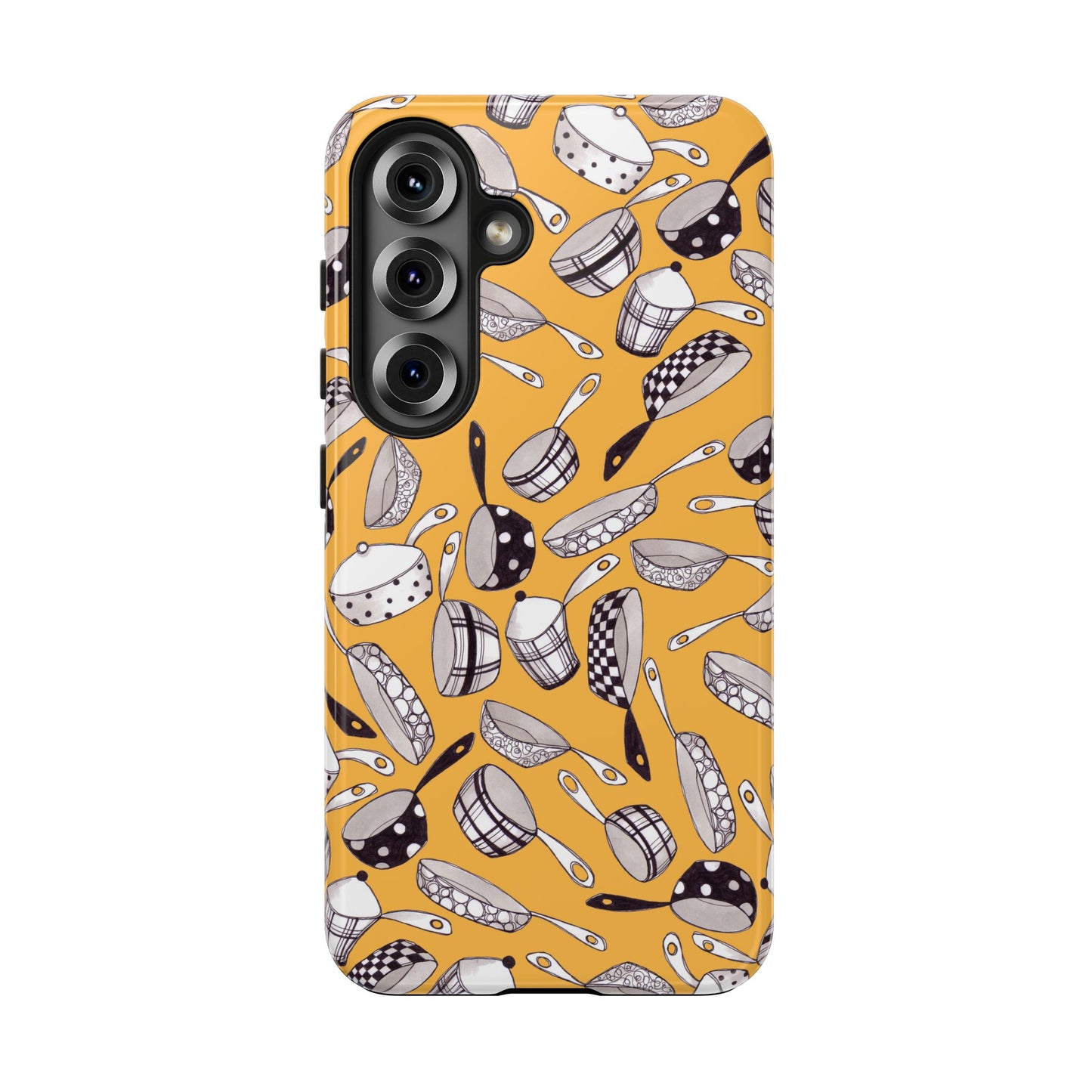 Pots & Pans Flyin' Yellow Phone Case
