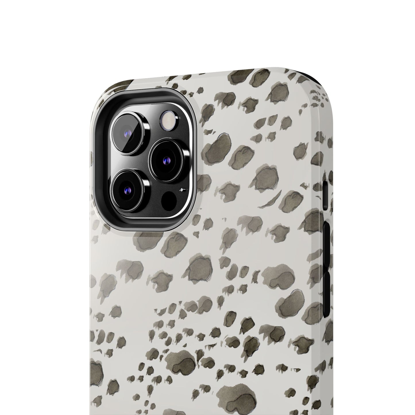 Kitty Dots Gray Phone Case