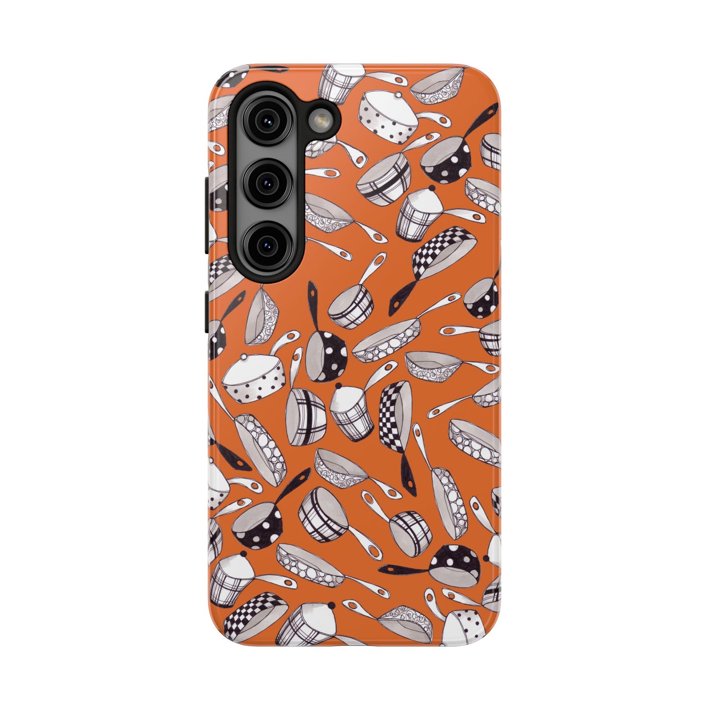 Pots & Pans Flyin' Orange Phone Case
