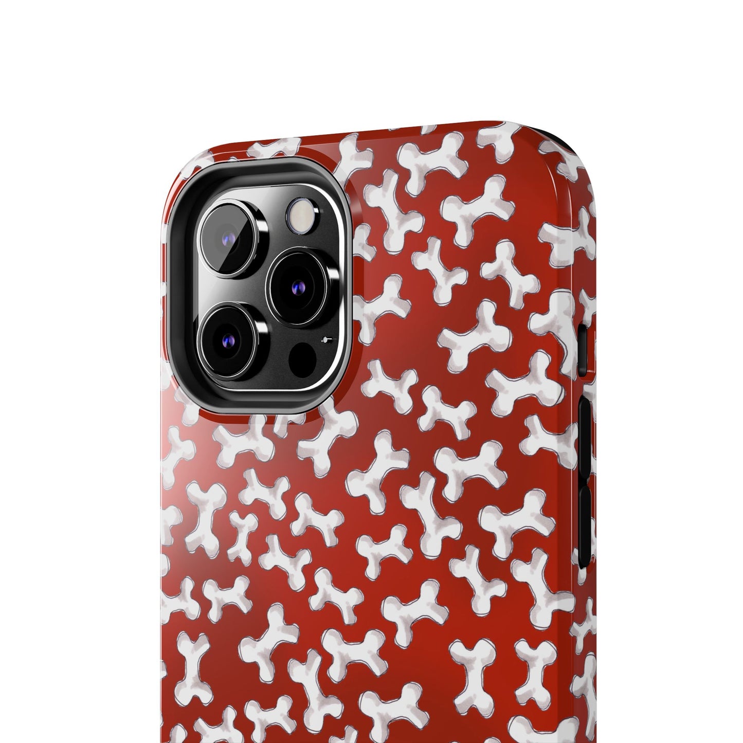 Bones a Lot Red Phone Case