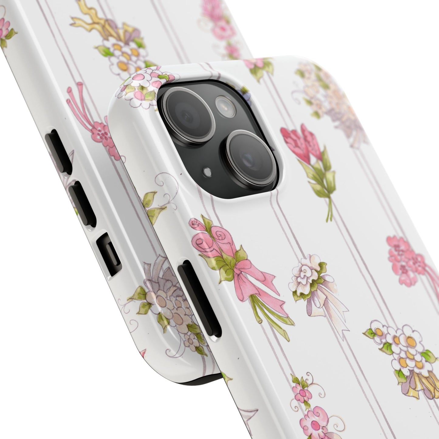 Bouquet Stripe Phone Case