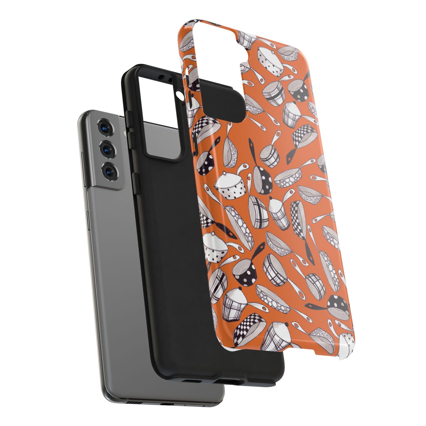 Pots & Pans Flyin' Orange Phone Case