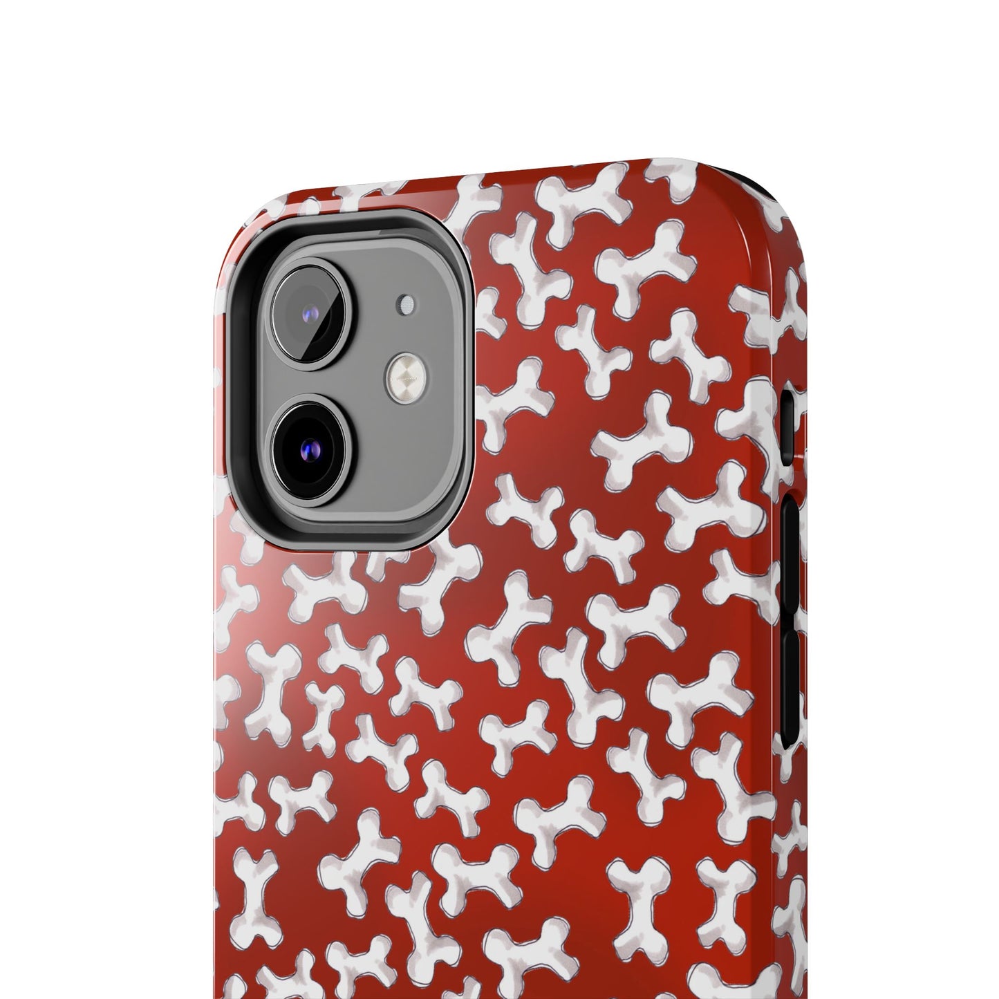 Bones a Lot Red Phone Case