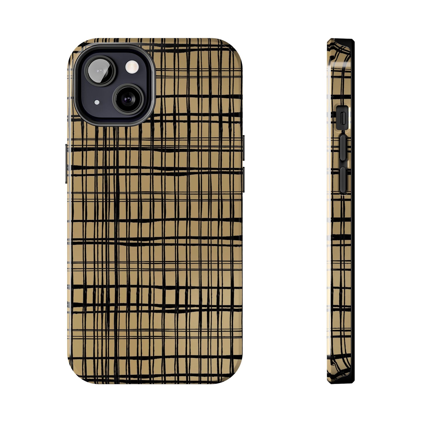 Doggie Fence Tan Phone Case