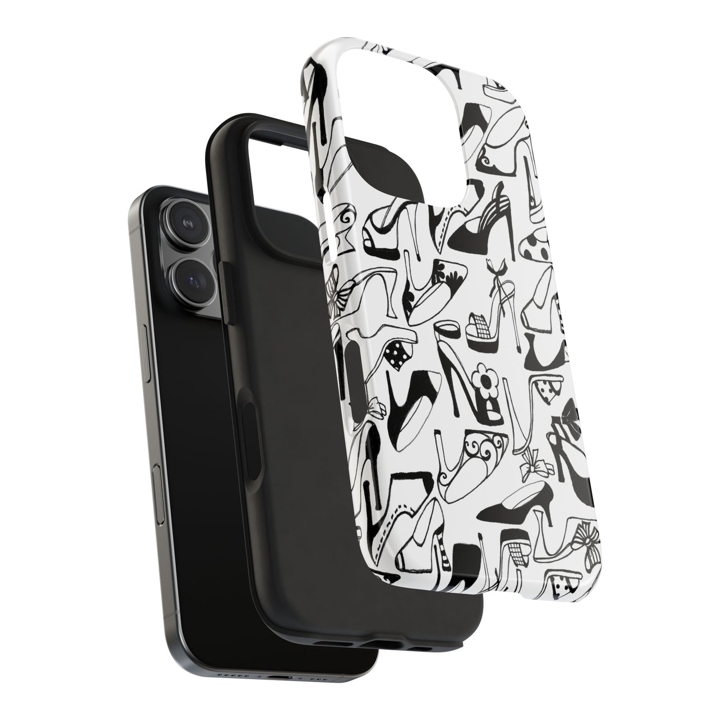 A Few Shoes White / Black Phone Case