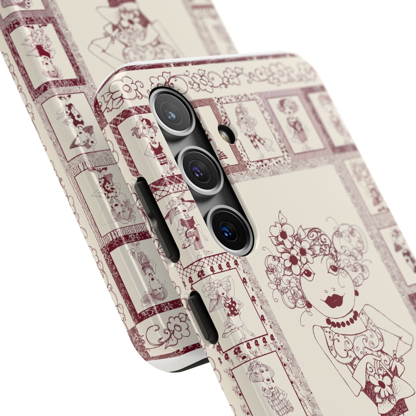 Redheads Portrait Phone Case