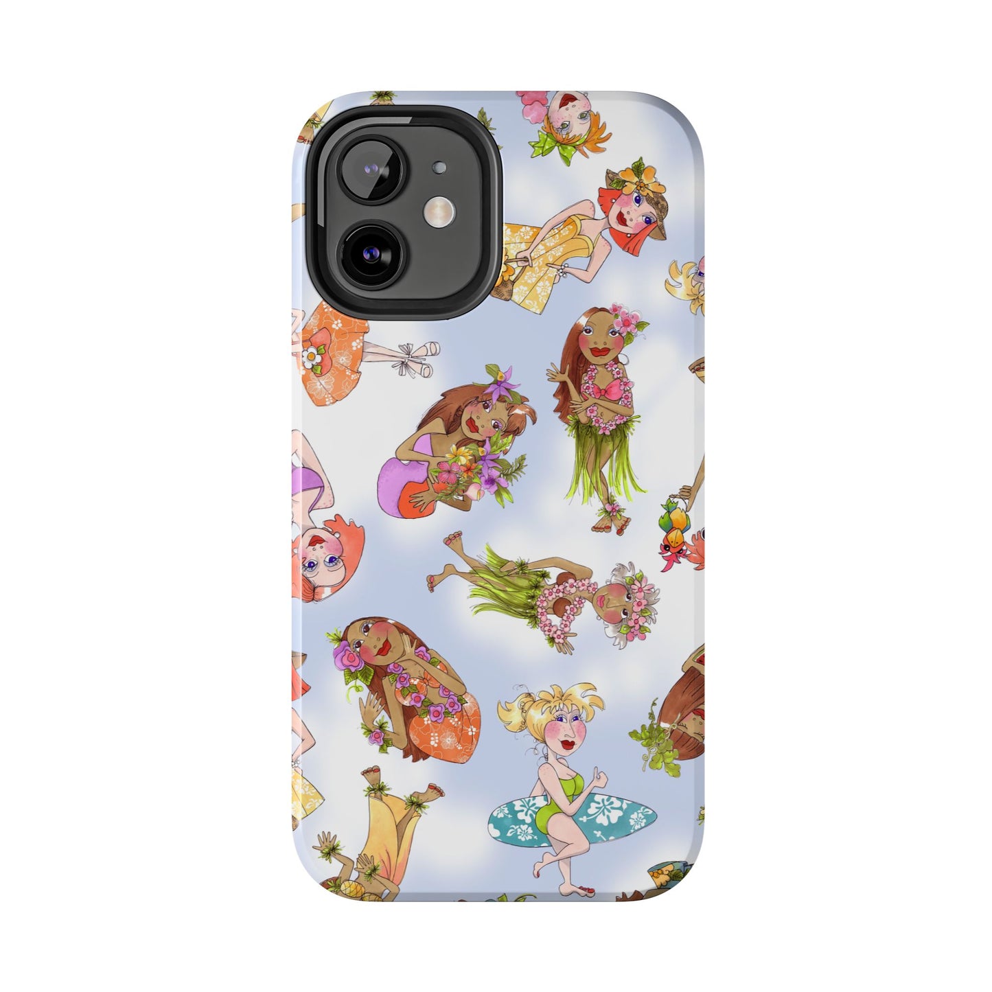 Island Toss Blue Sky Phone Case