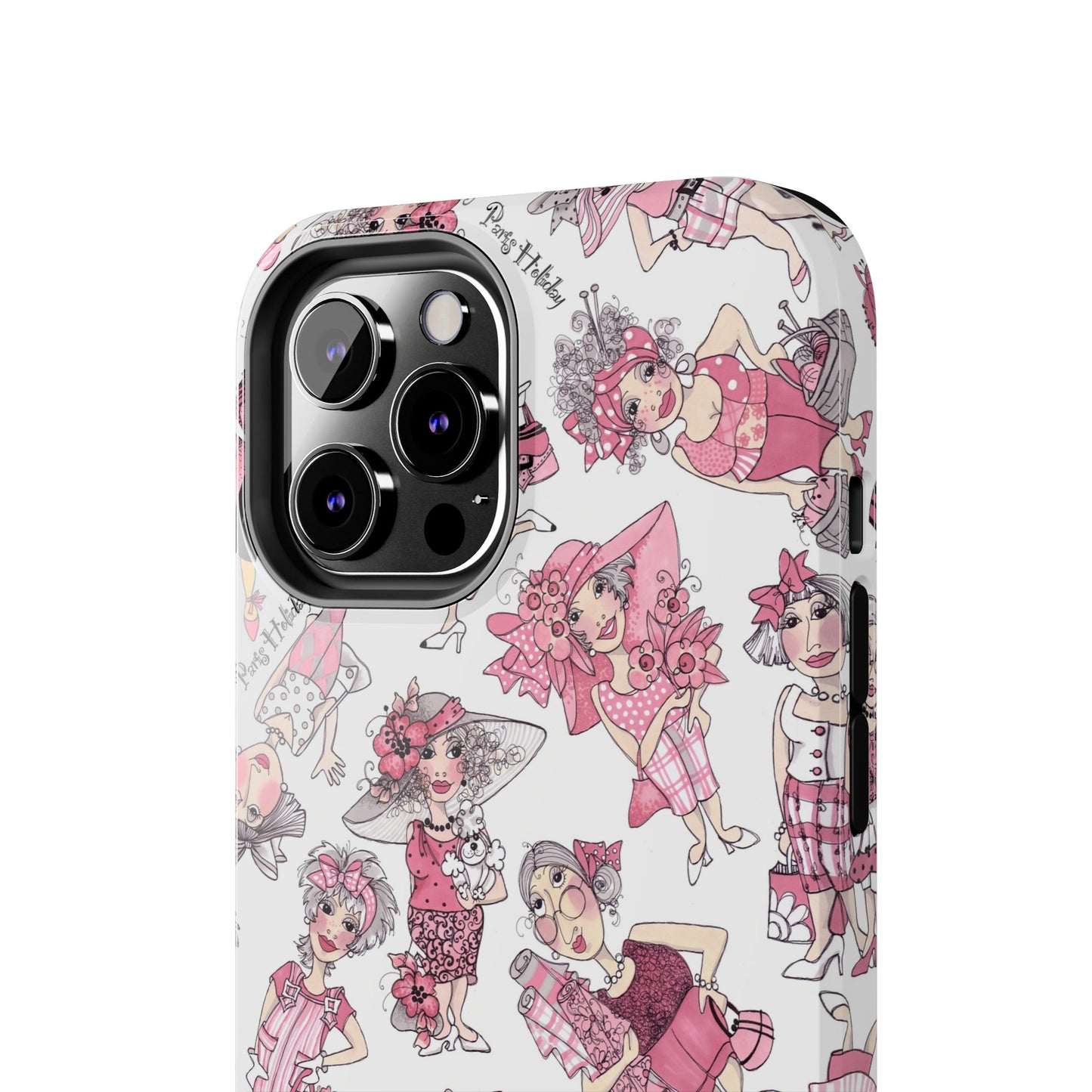 Parisians White Phone Case