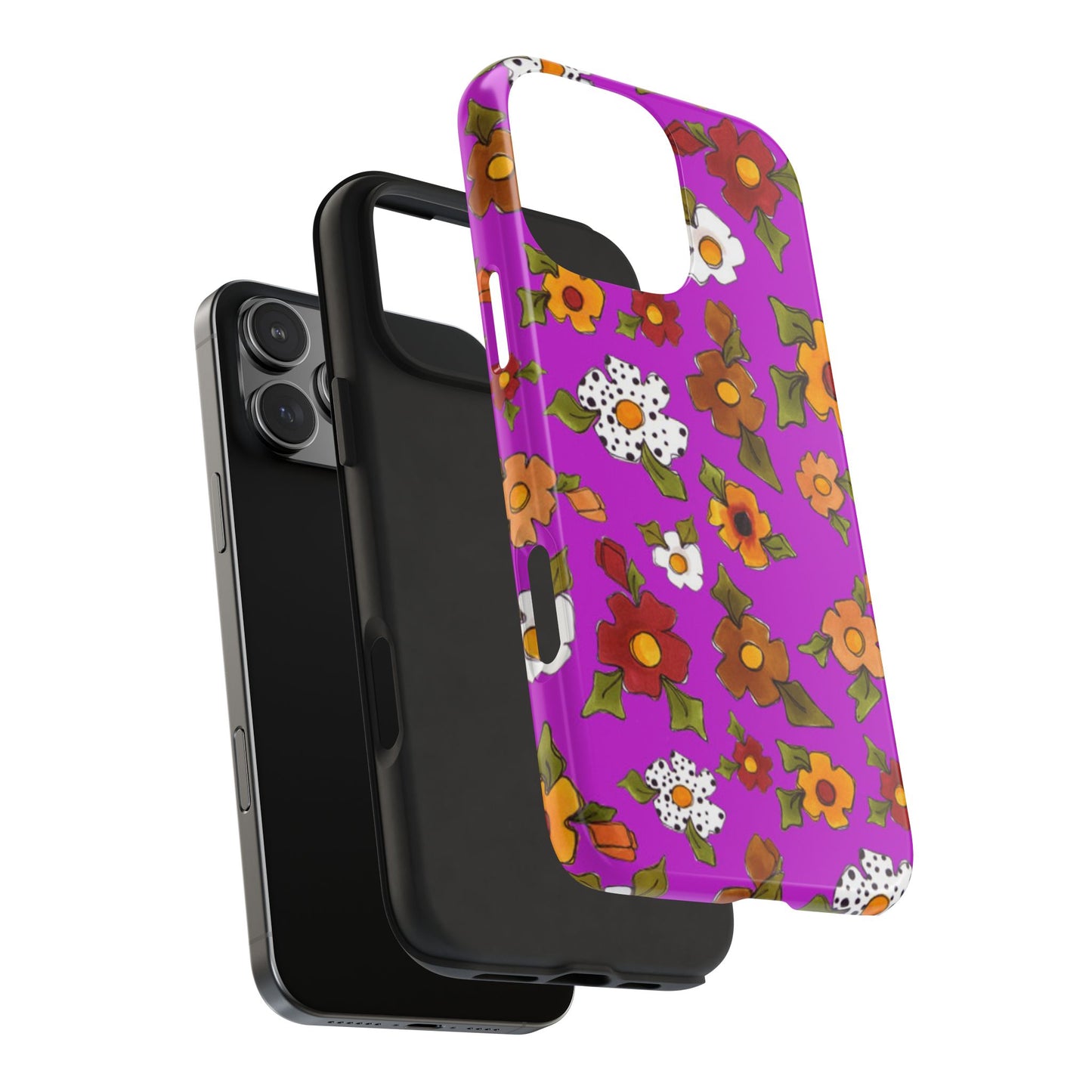 Spice Posie Magenta Phone Case