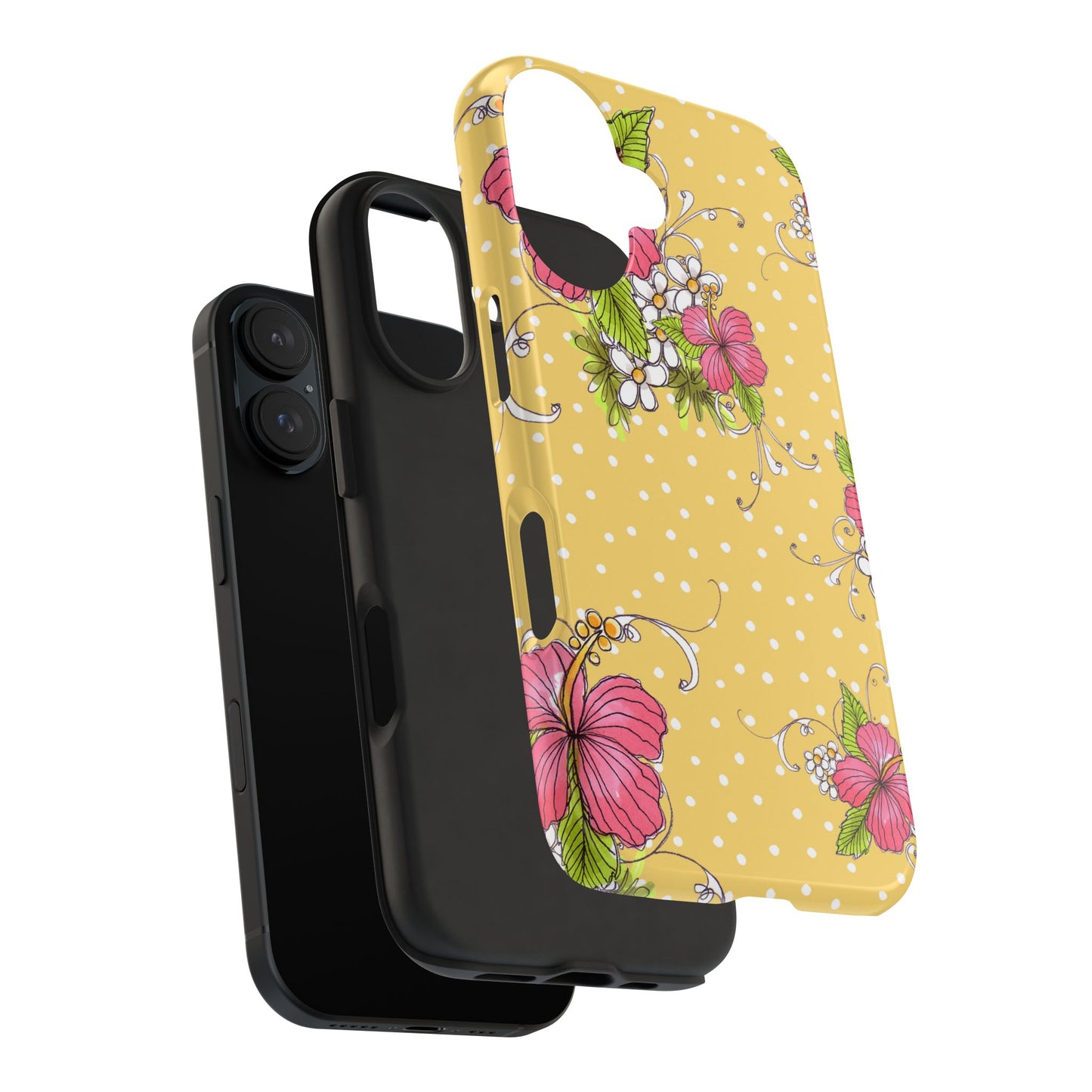 Lady Luau Yellow Phone Case