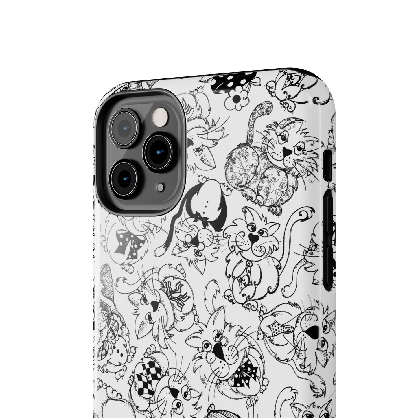 So Kitties Tossed White Phone Case