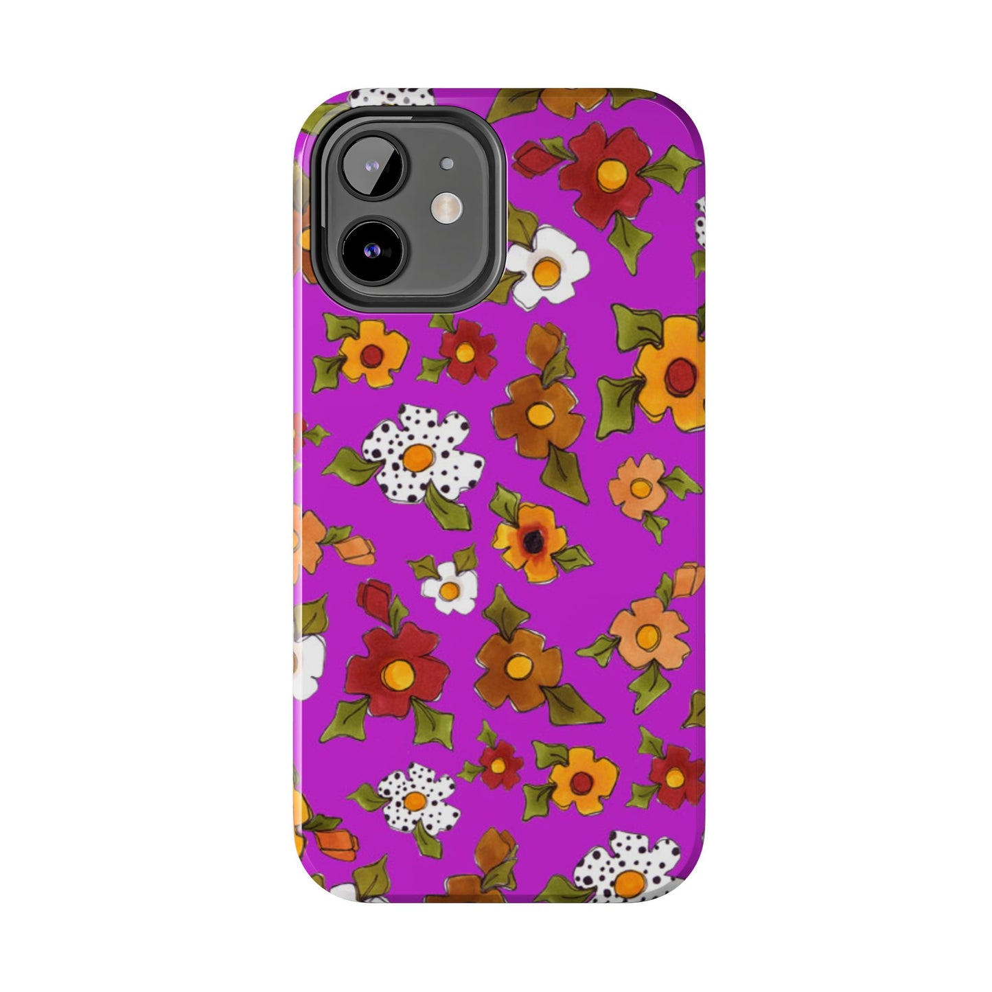 Spice Posie Magenta Phone Case