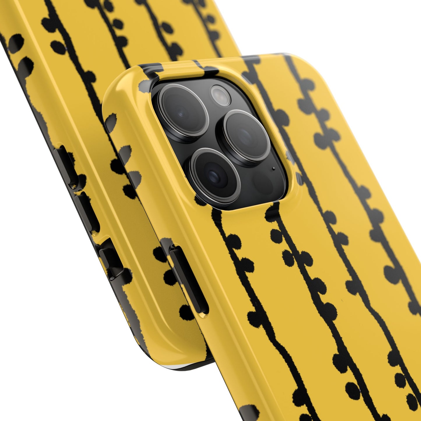 Loopy Stripe Yellow Phone Case