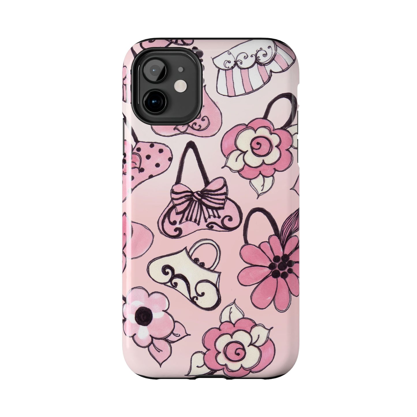 Cat Bags Pink Phone Case