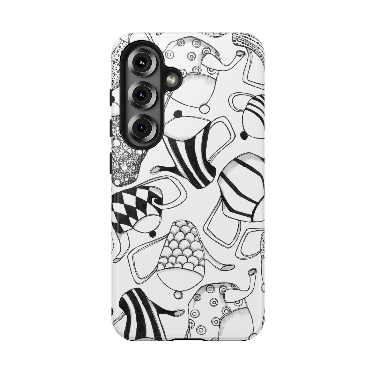 Coffee, Tea Anyone? White Phone Case