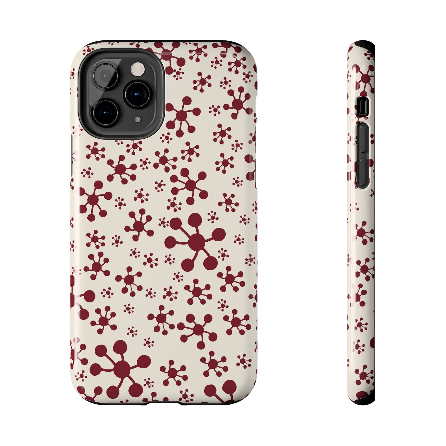 Jacks Ivory / Red Phone Case