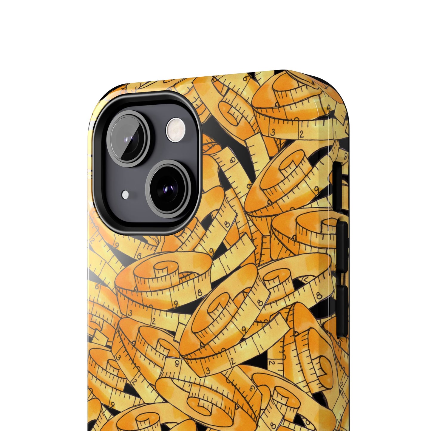 Tape Storm Black / Yellow Phone Case