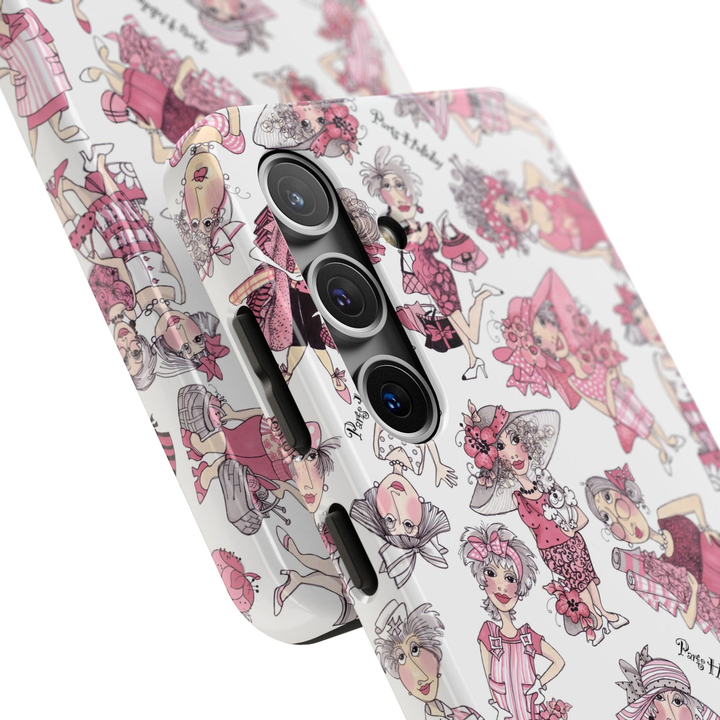 Parisians White Phone Case