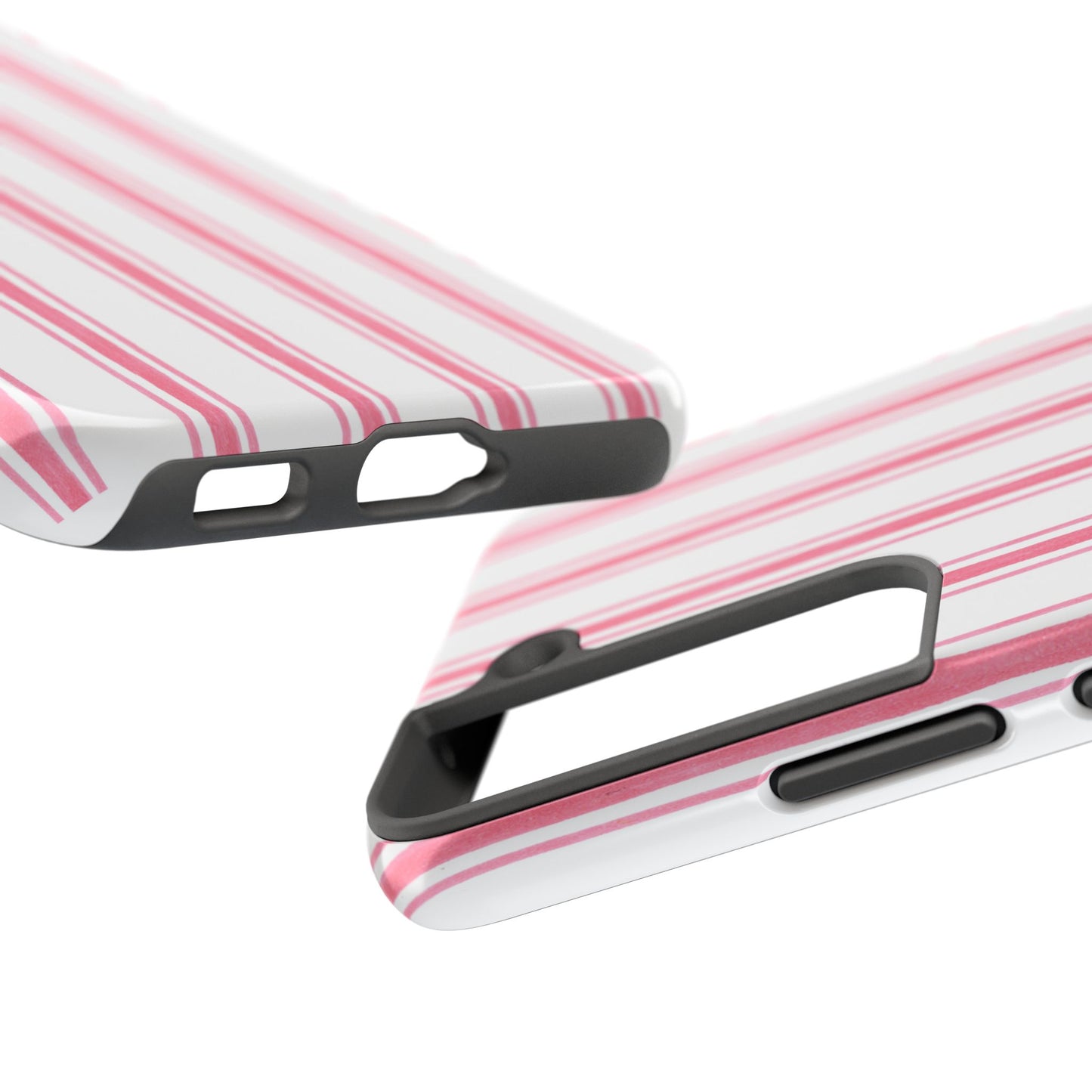 Awning Stripe Pink Phone Case