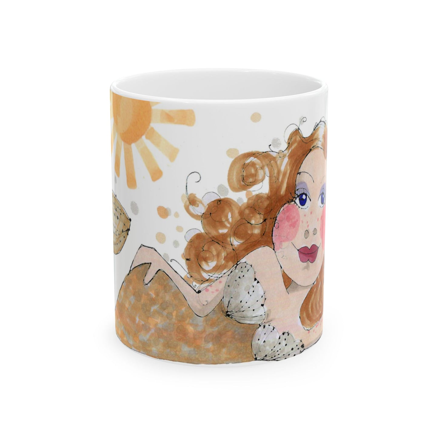 Amelia the Island Mermaid Cup