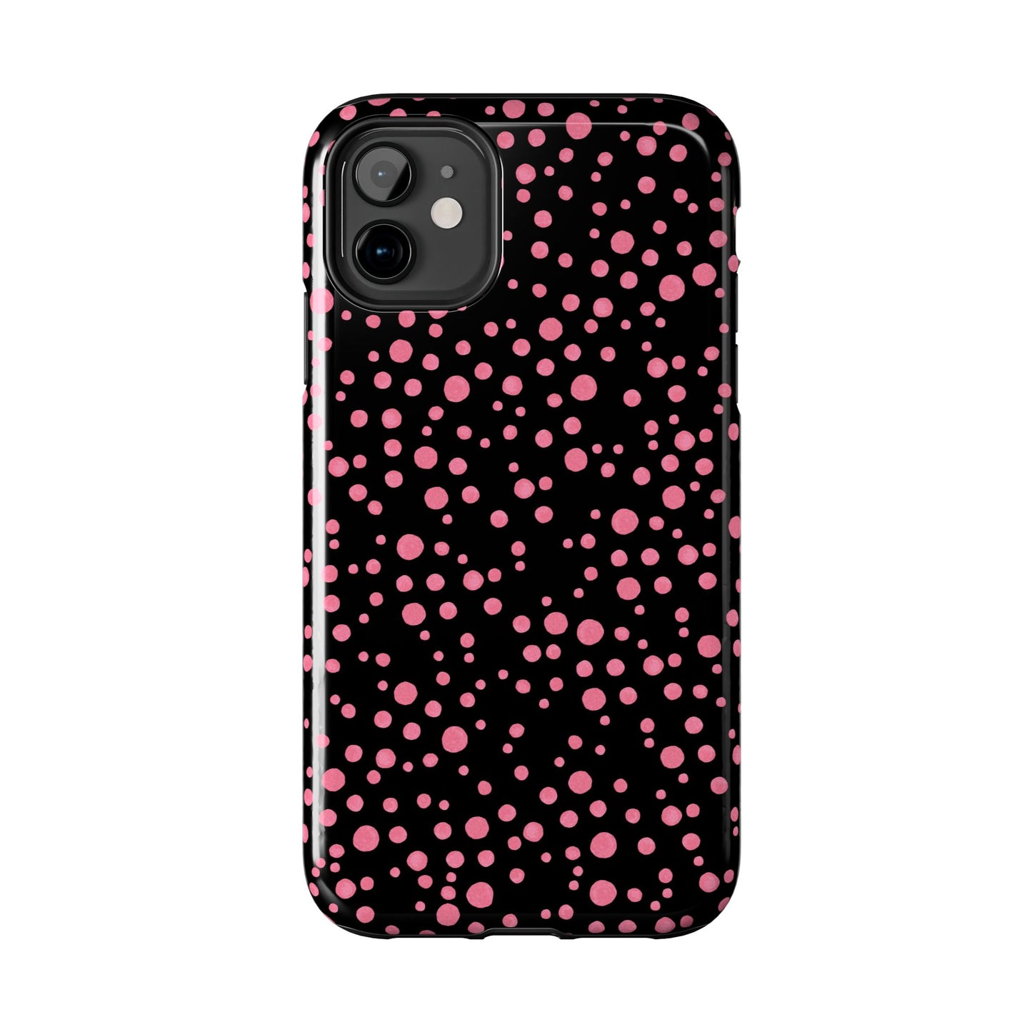 Balloon Dots Black / Pink Phone Case