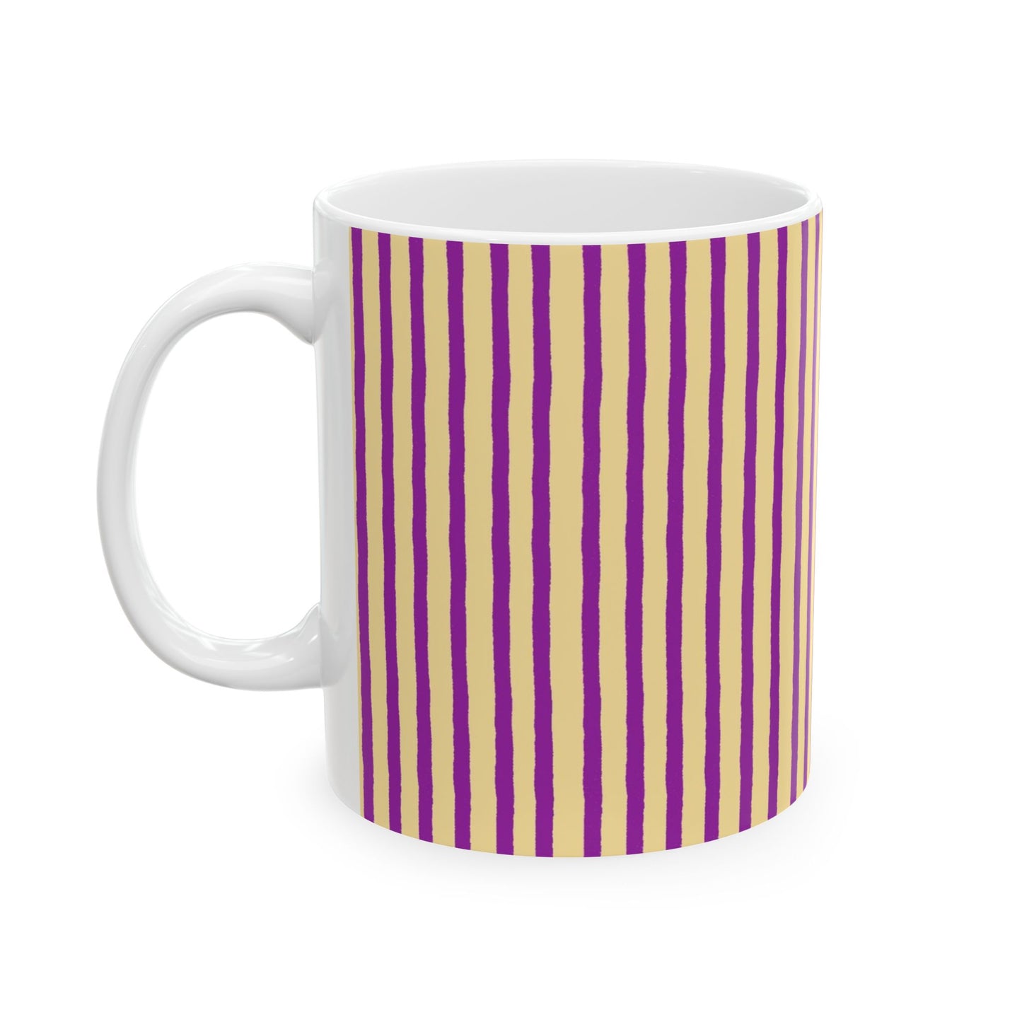 Stripe Yellow / Purple Cup