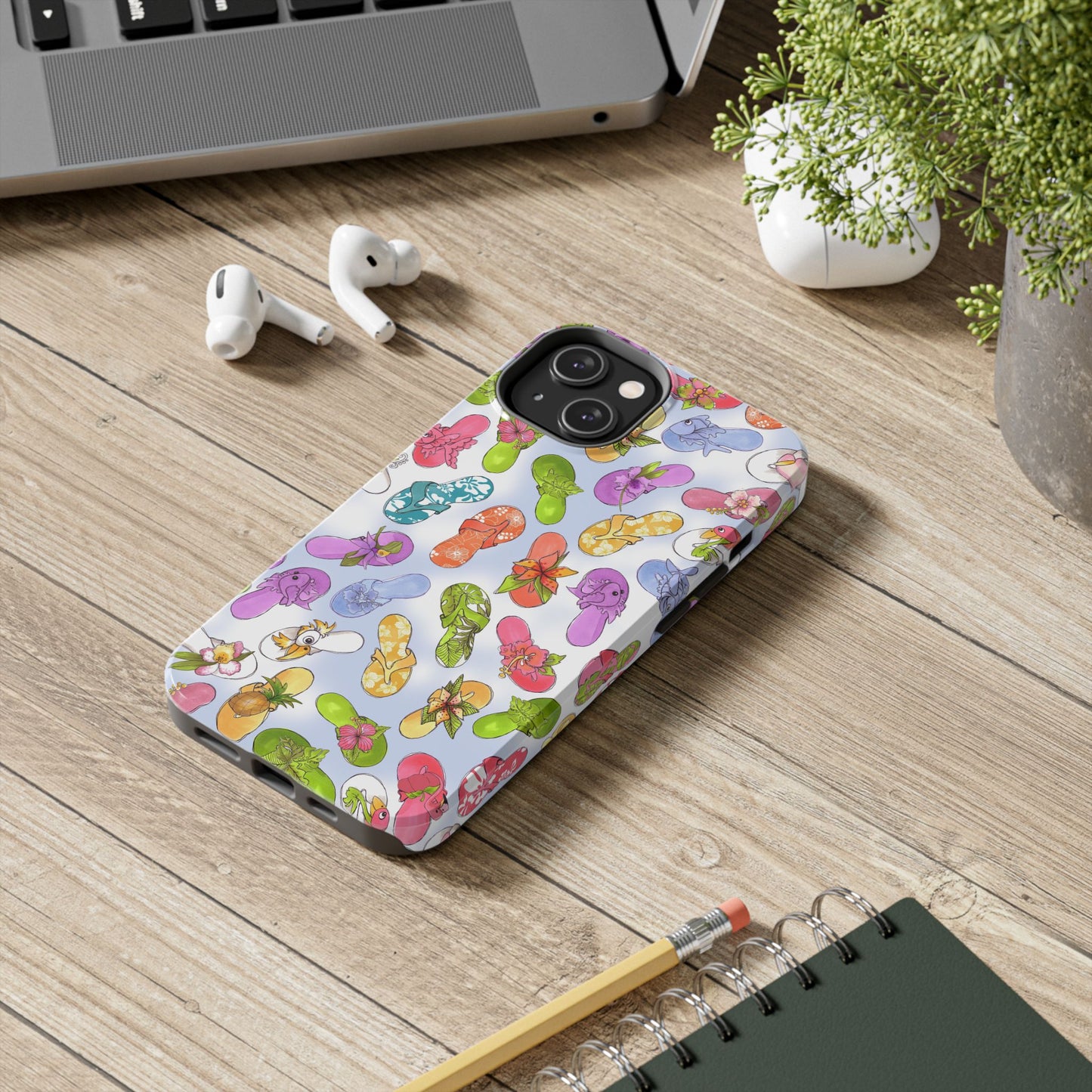 Fun Flops Blue Sky Phone Case