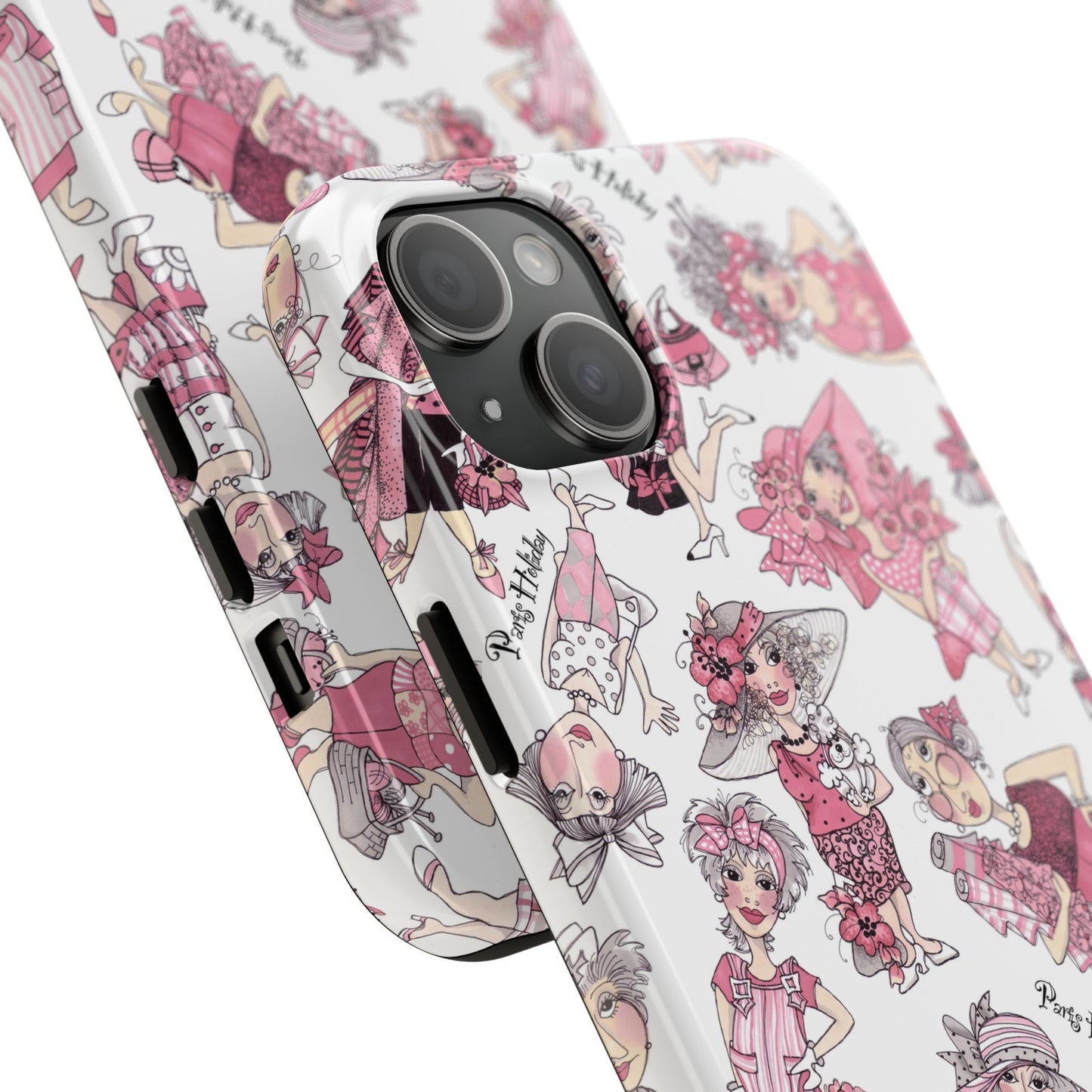 Parisians White Phone Case