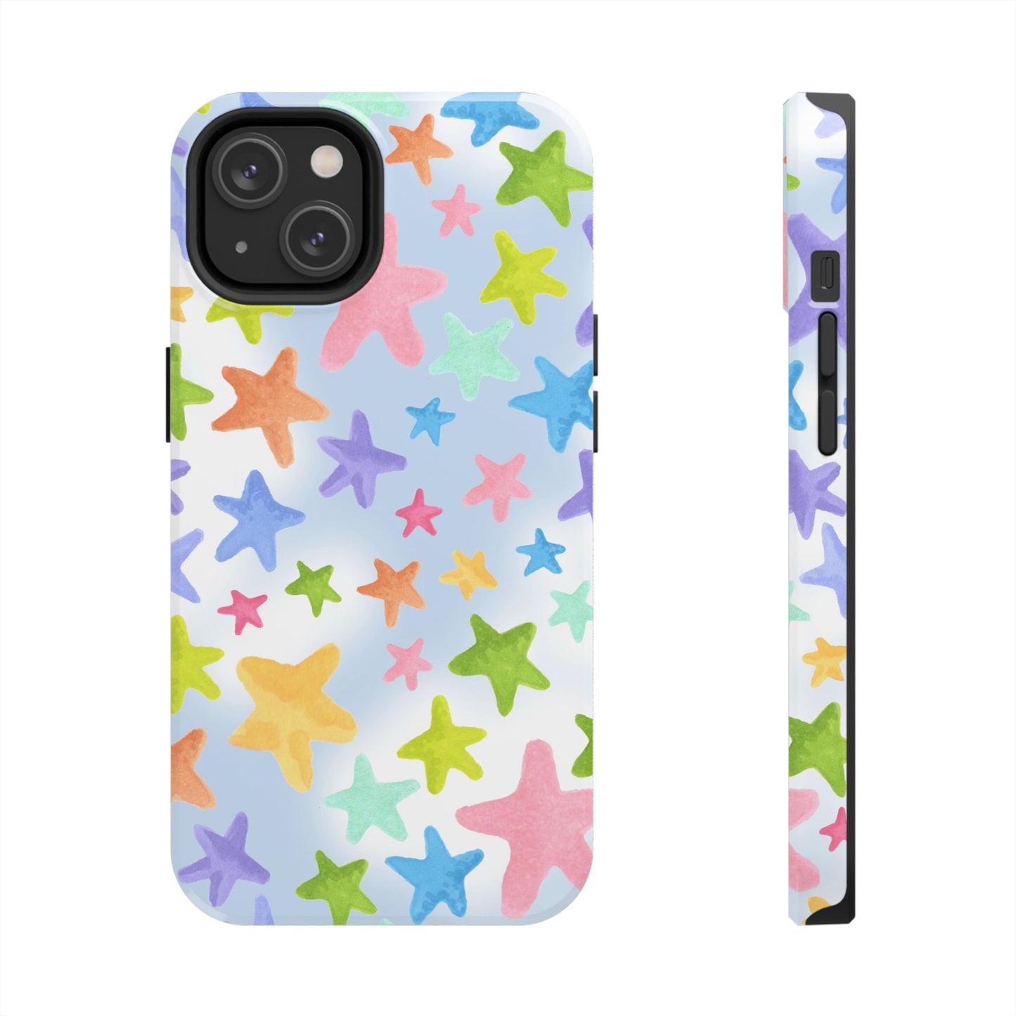 Happy Stars Blue Sky Phone Case