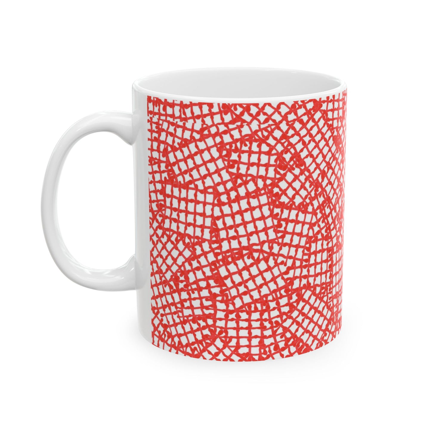 Check Patch Small Red Cup