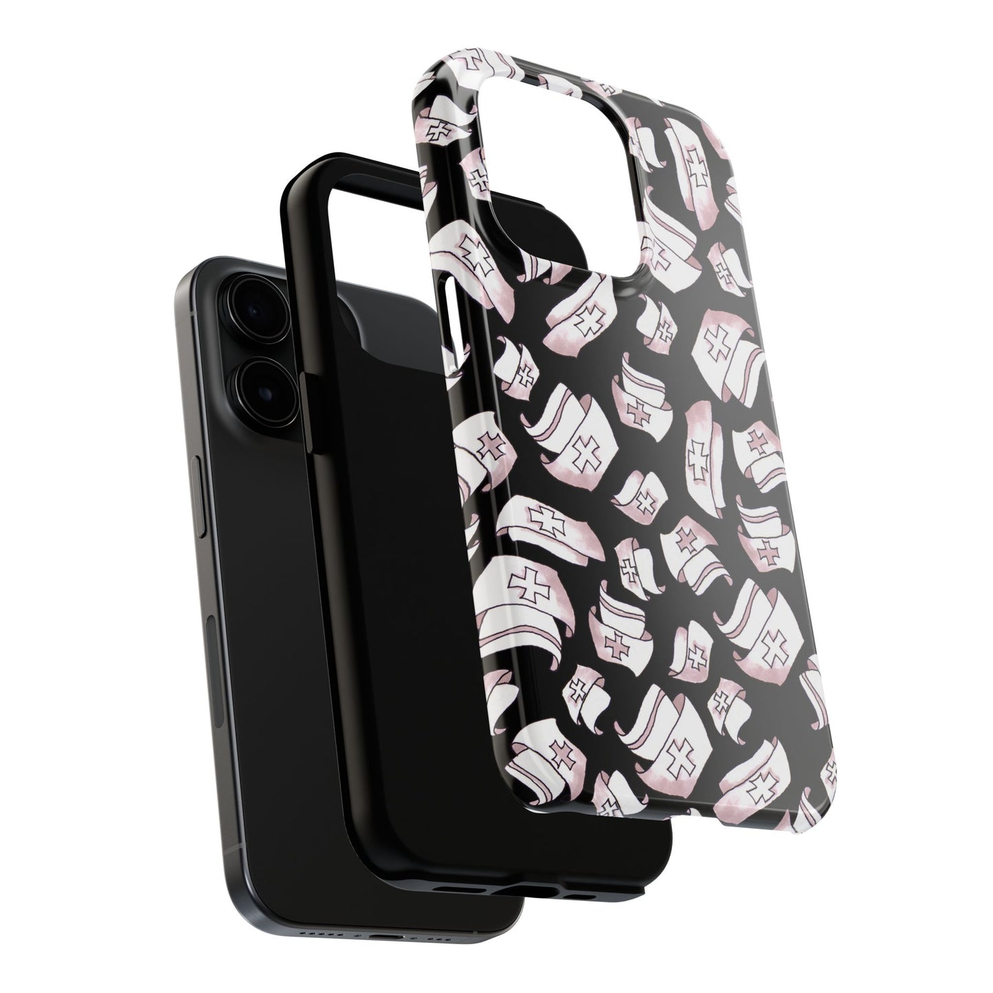 Happy Hats Black Phone Case