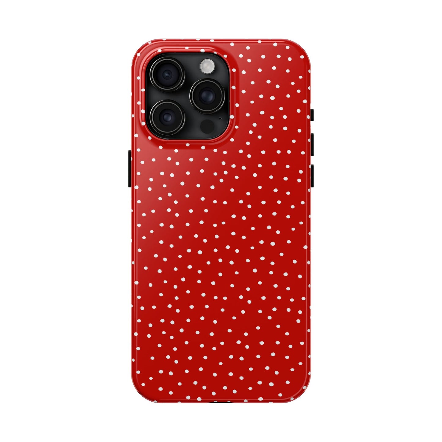 Dinky Dots Red / White Phone Case