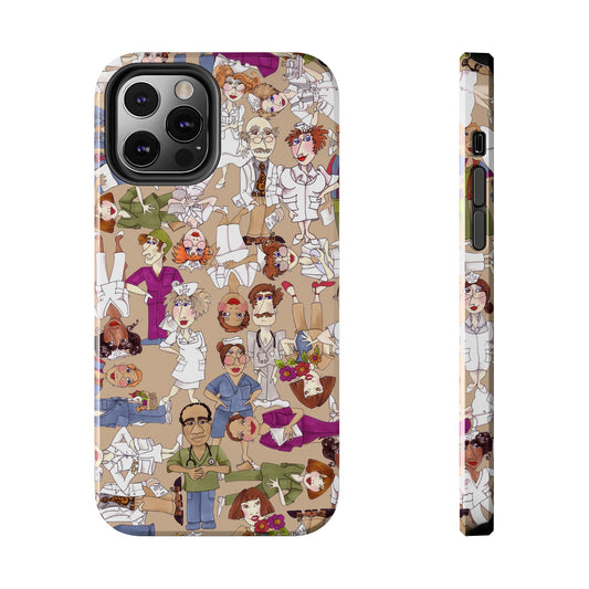 Diverse Nurse Khaki Phone Case