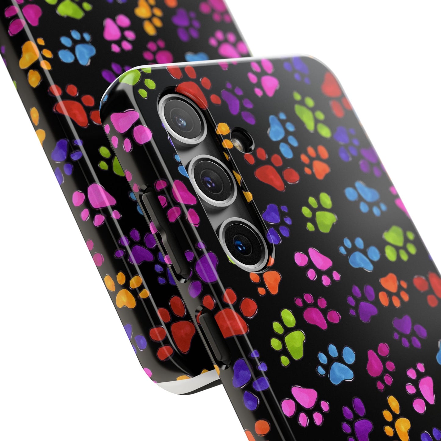 Fancy Paws Black Phone Case