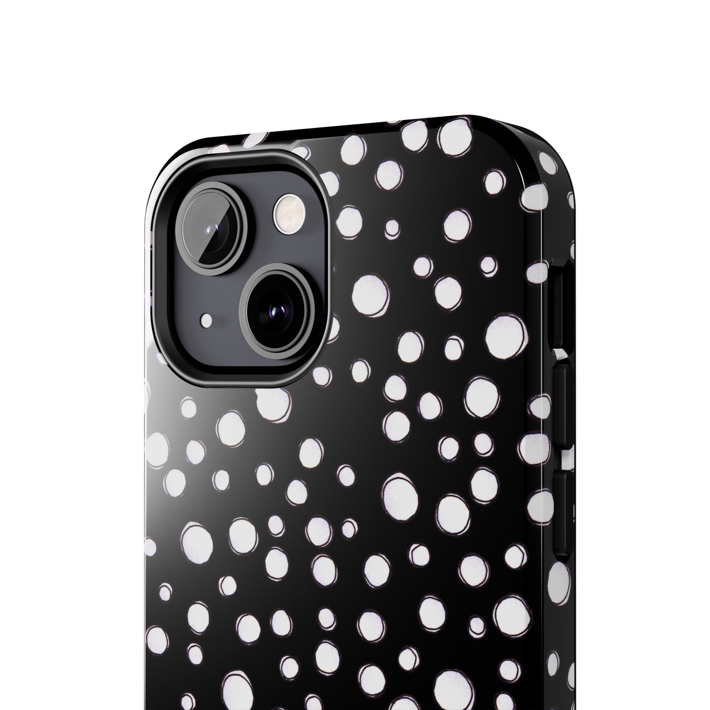 Pot Dots Black Phone Case