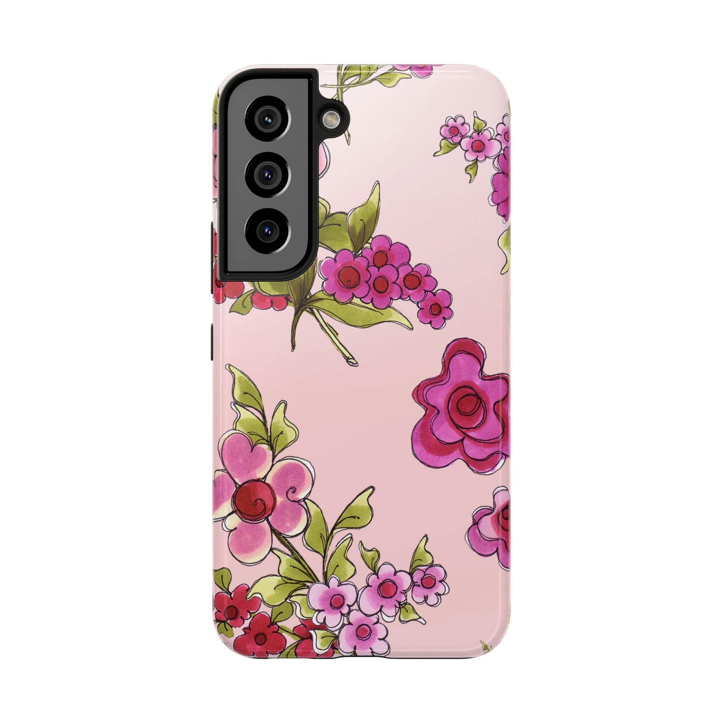 Jumbo Floral Pink Phone Case